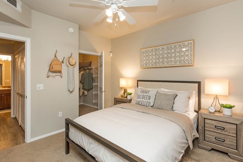 Bedroom With Closet at The Pavilions by Picerne, Las Vegas, NV